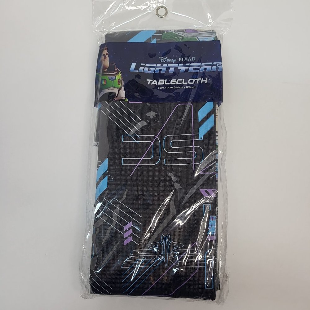New Disney Pixar Lightyear Tablecloth 52in x 70in Buzz‎ Space Ranger Party Decor